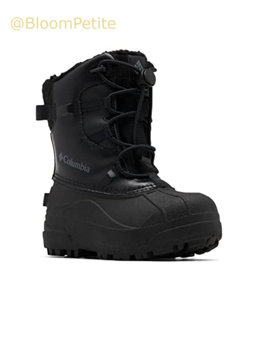 Youth Insulated Waterproof Snow Boots Leather Textile